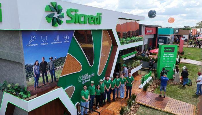Sicredi marca presença no Show Rural Coopavel 2026
